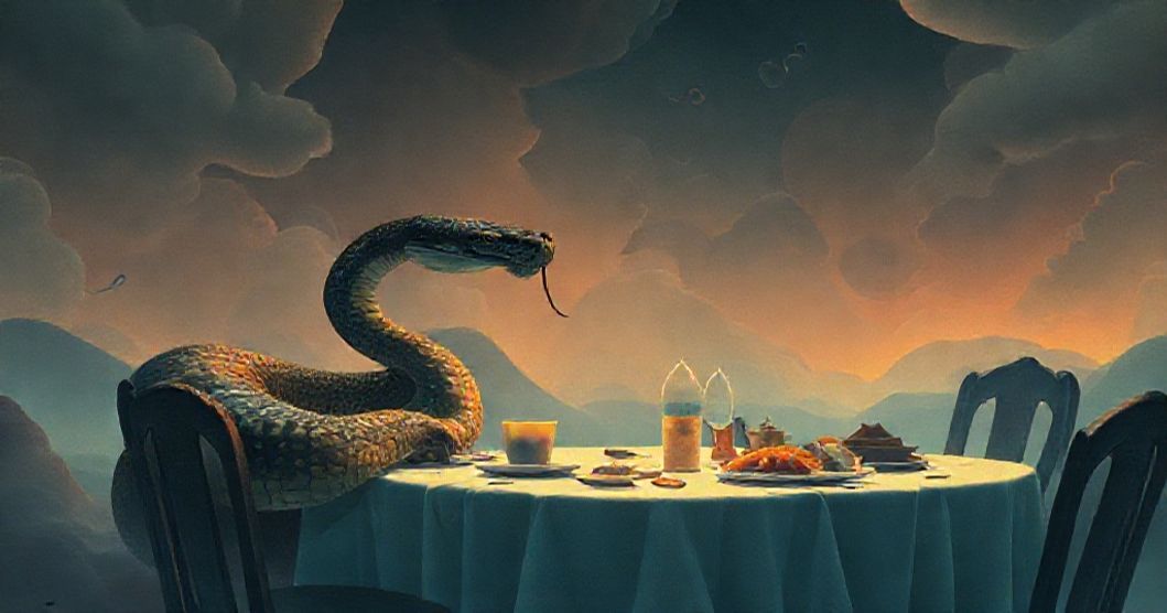 Featured image for The Python and the Breakfast Table: Symbolism of Family, Fear, and Boundaries in Dreams