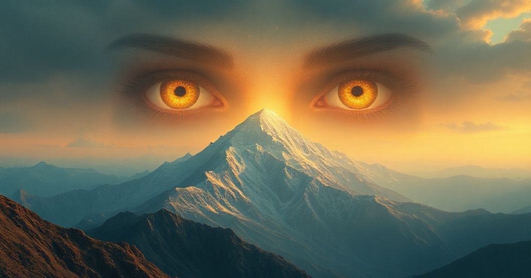 Featured image for Golden Eyes and the Mountain Top: A Dream of Mortality and Transcendence