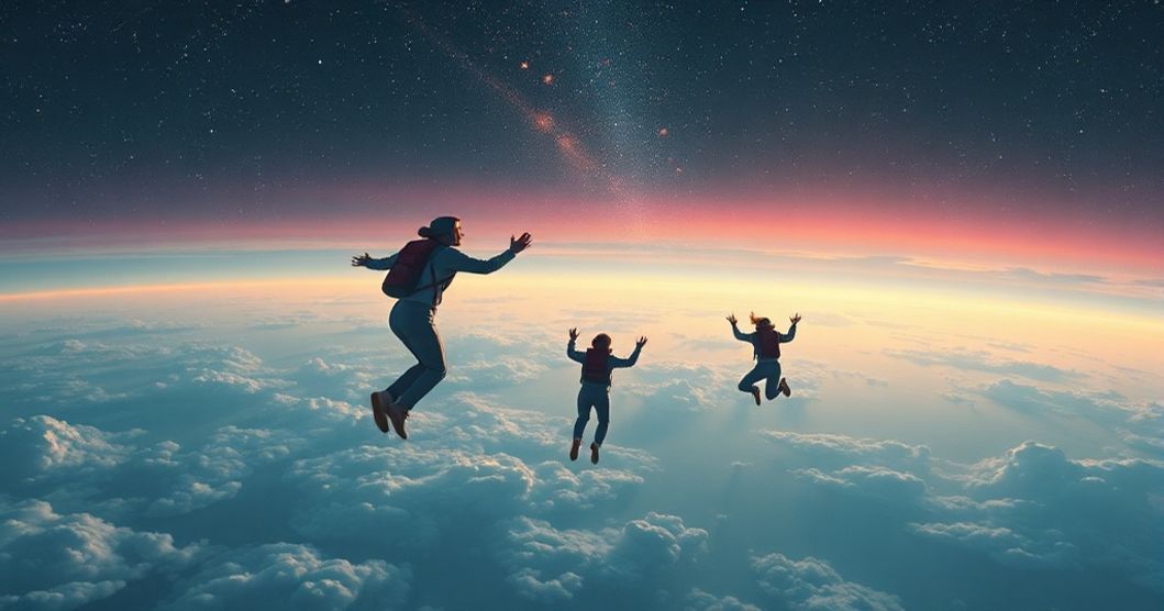 Featured image for Navigating Weightlessness: A Dream of Control, Connection, and Cosmic Anxieties