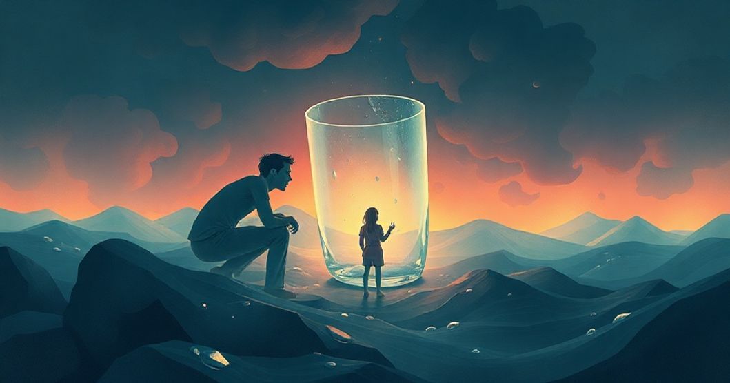 Featured image for The Glass That Ate Me: Unpacking a Dream of Discomfort and Inner Conflict