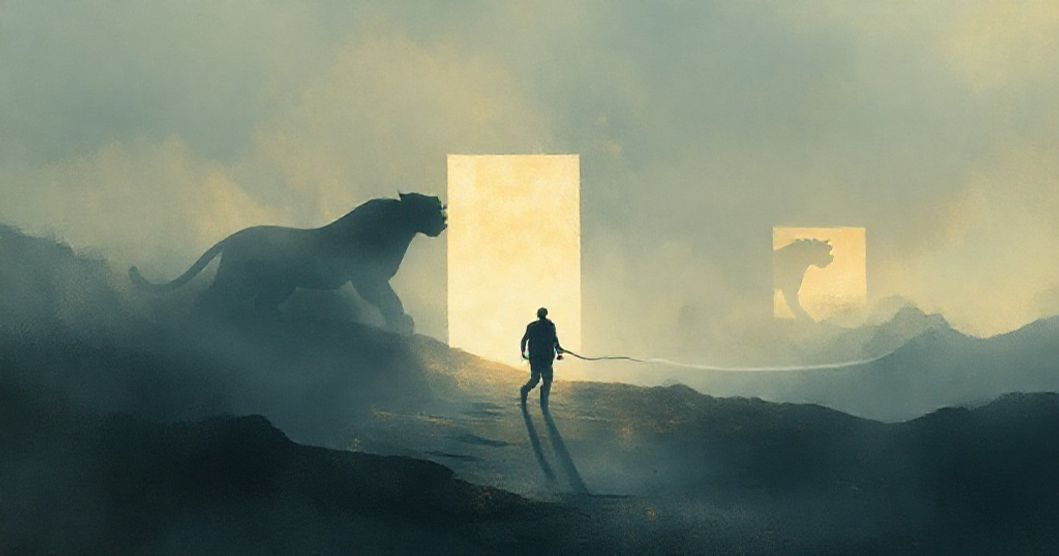 Featured image for Mountain Lion Doorways: Decoding the Subconscious Chase of Echoes