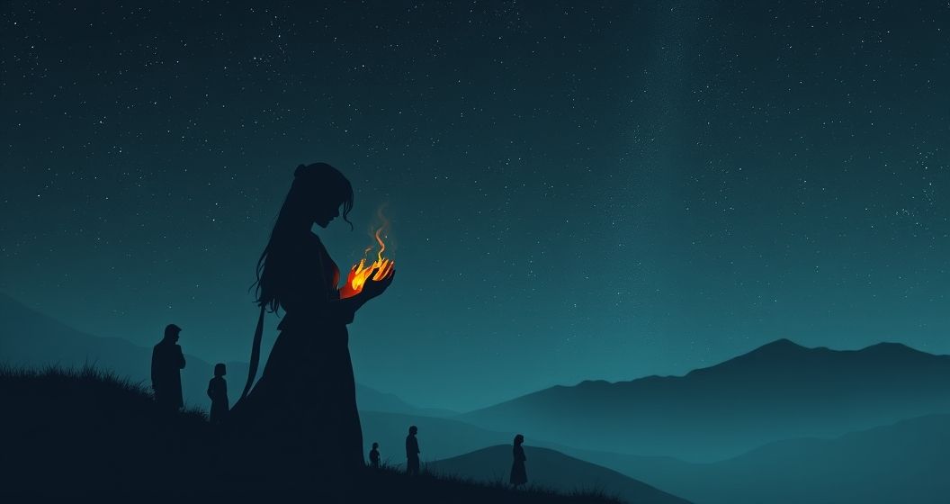 Featured image for Hiding in Dreams: The Symbolism of Cradling Embers and Constellation Whispers