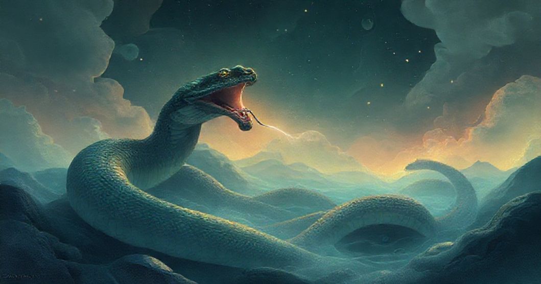 Featured image for The Serpent’s Whisper: Interpreting Recurring Snake Dreams
