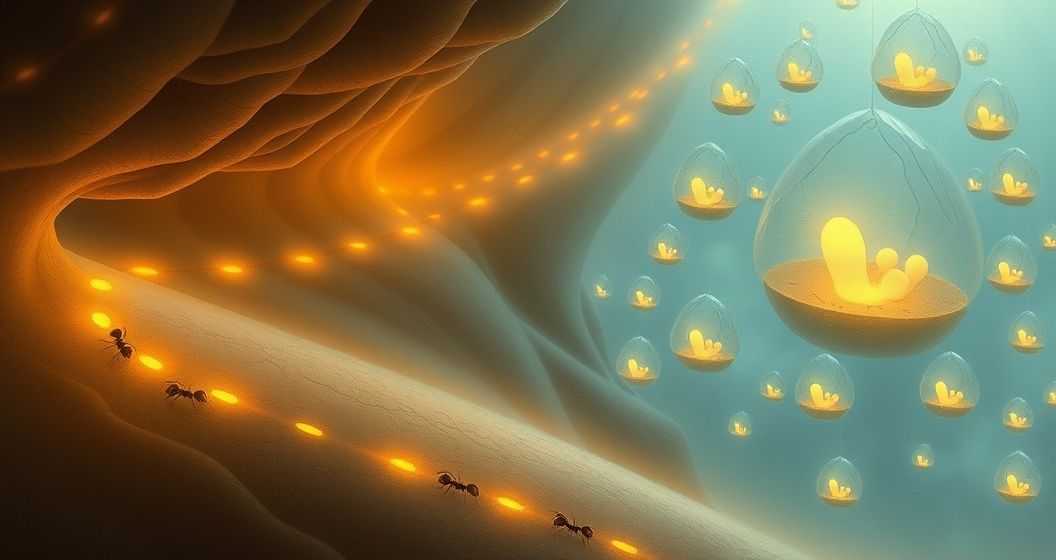 Featured image for The Hidden Path of Ants: Dreaming of Footprints and Chambers