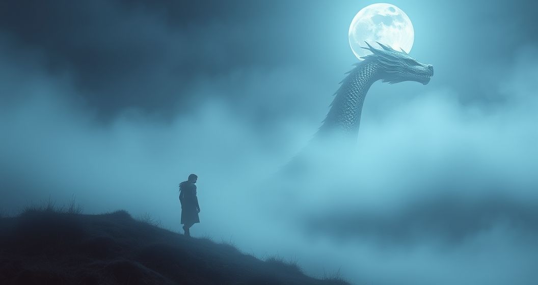 Featured image for The Moonlit Dragon’s Flicker: What It Means When You Wander With a Mythic Creature