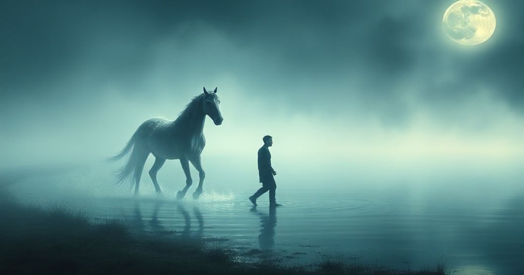 Featured image for The Flickering Moonlit Horse: Why Your Subconscious Dreams of Wandering with a Shifting Spirit