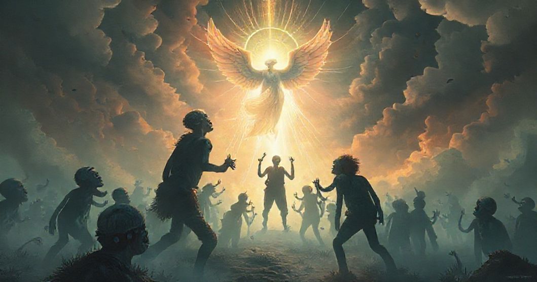 Featured image for When Zombies Meet Divine Intervention: A Dream of Transformation and Contradiction