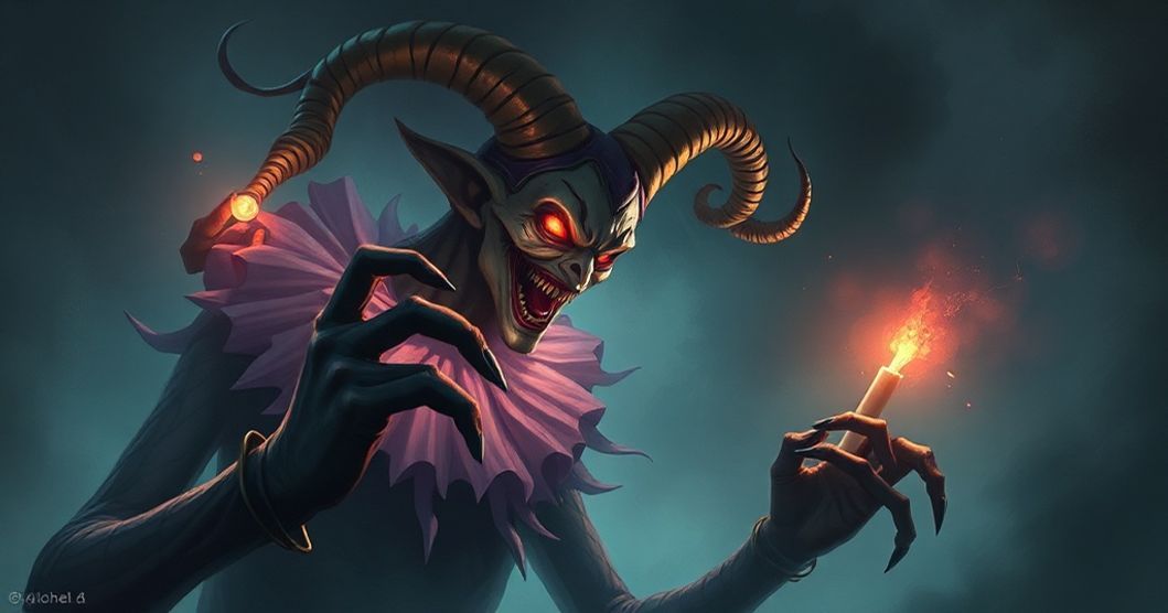 Featured image for The Jester Demon: A Dream of Hypnotic Fear and Subconscious Inquiry