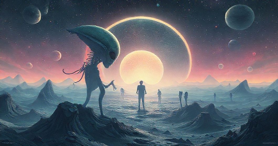 Featured image for The Cosmic Mirror: Unpacking Alien Archetypes in Dreams of Invasion