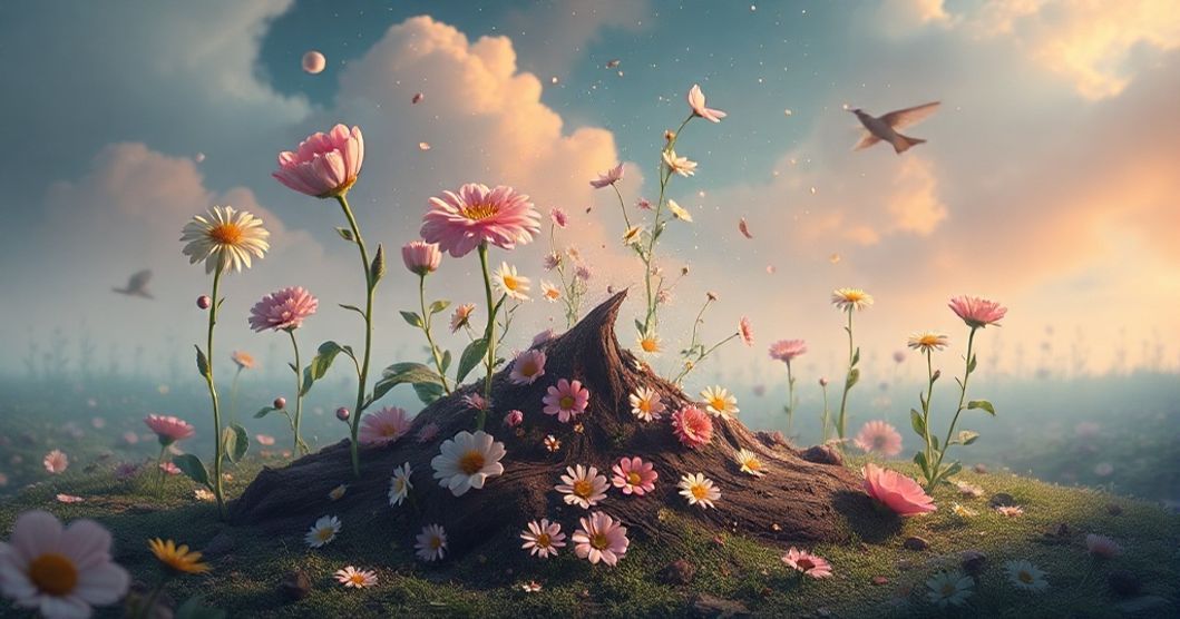 Featured image for Blooming Waste: The Symbolism of Poop with Flowers in Dreams