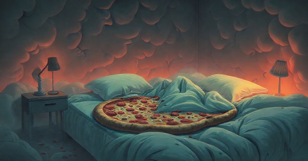 Featured image for The Macabre Pizza Mattress: A Dream of Corporate Disregard and Unseen Harm