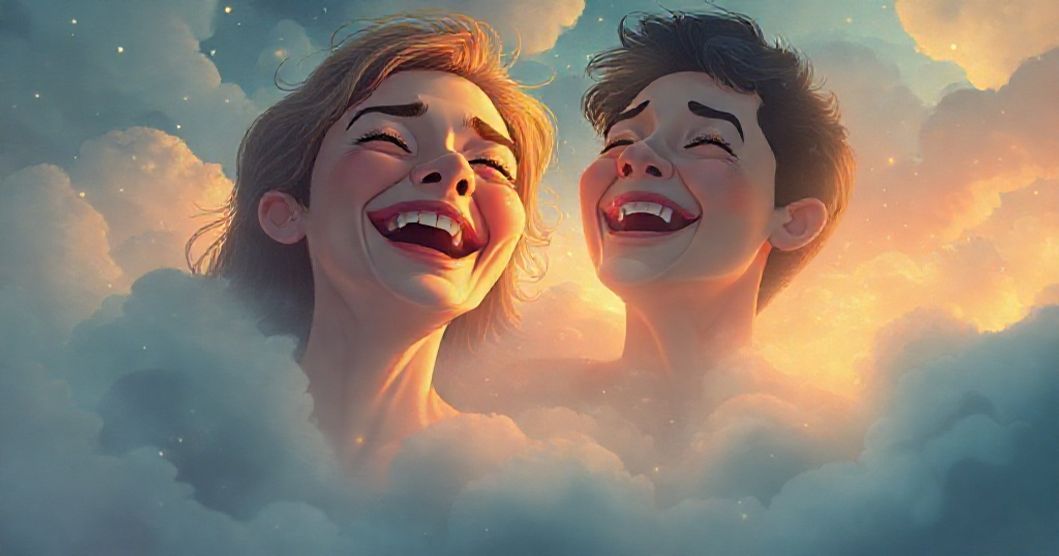 Featured image for The Laughter of Unburdened Dreams: A Portrait of Emotional Resilience