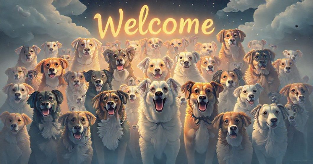 Featured image for The Surreal Welcome: Interpreting a Dream of Fifty Friendly Dogs