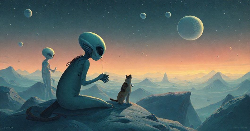 Featured image for Navigating the Unknown: A Dream Analysis of Aliens, a Cat, and the Self