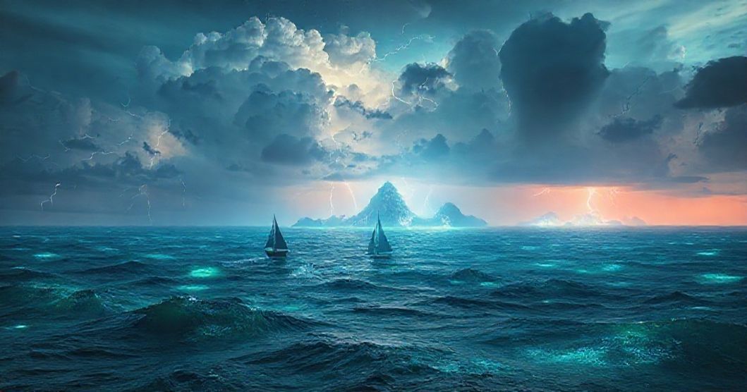 Featured image for Sailing Past Lightning Islands: The Symbolism of Stormy Horizons in Dreams