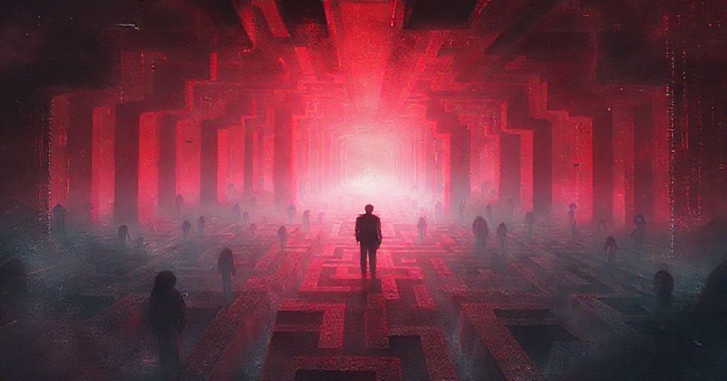 Featured image for Navigating the Labyrinth of Unconscious Fears: A Dream Analysis of Red, Maze, and Glitchy Entities