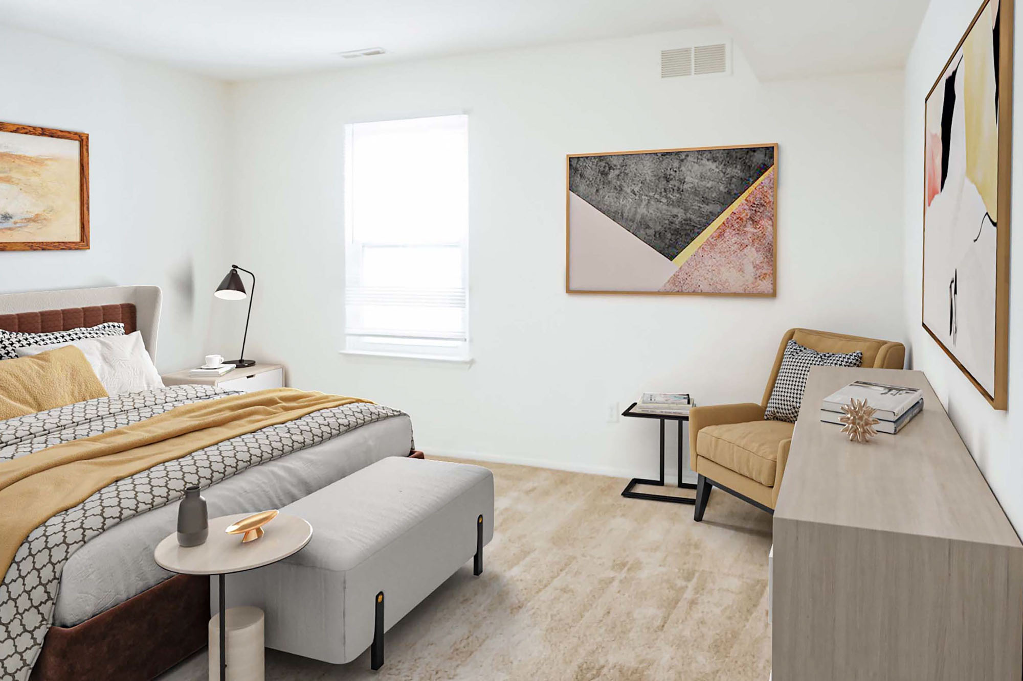 The Brantley - 1 Bed 1 Bath - Bedroom