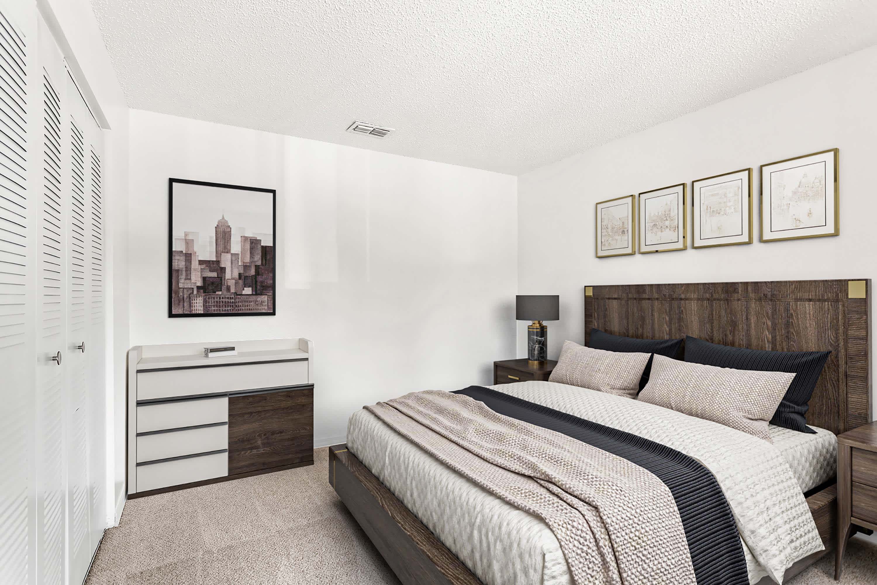 George - 2 Bed 2 Bath - Bedroom 2