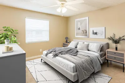 Falcon - 1 Bed 1 Bath - Primary Bedroom