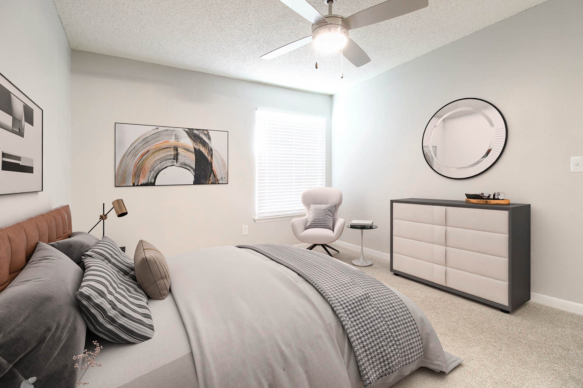 The Hoffner - 2 Bed 2 Bath - Bedroom