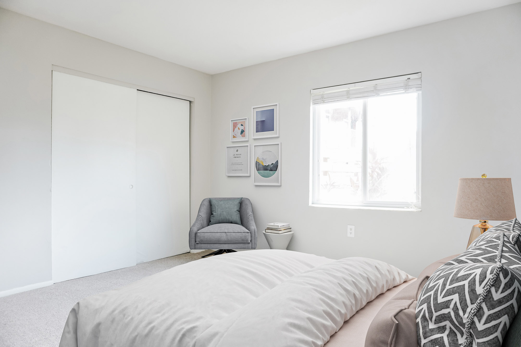 Emerald  - 1 Bed 1 Bath - Bedroom