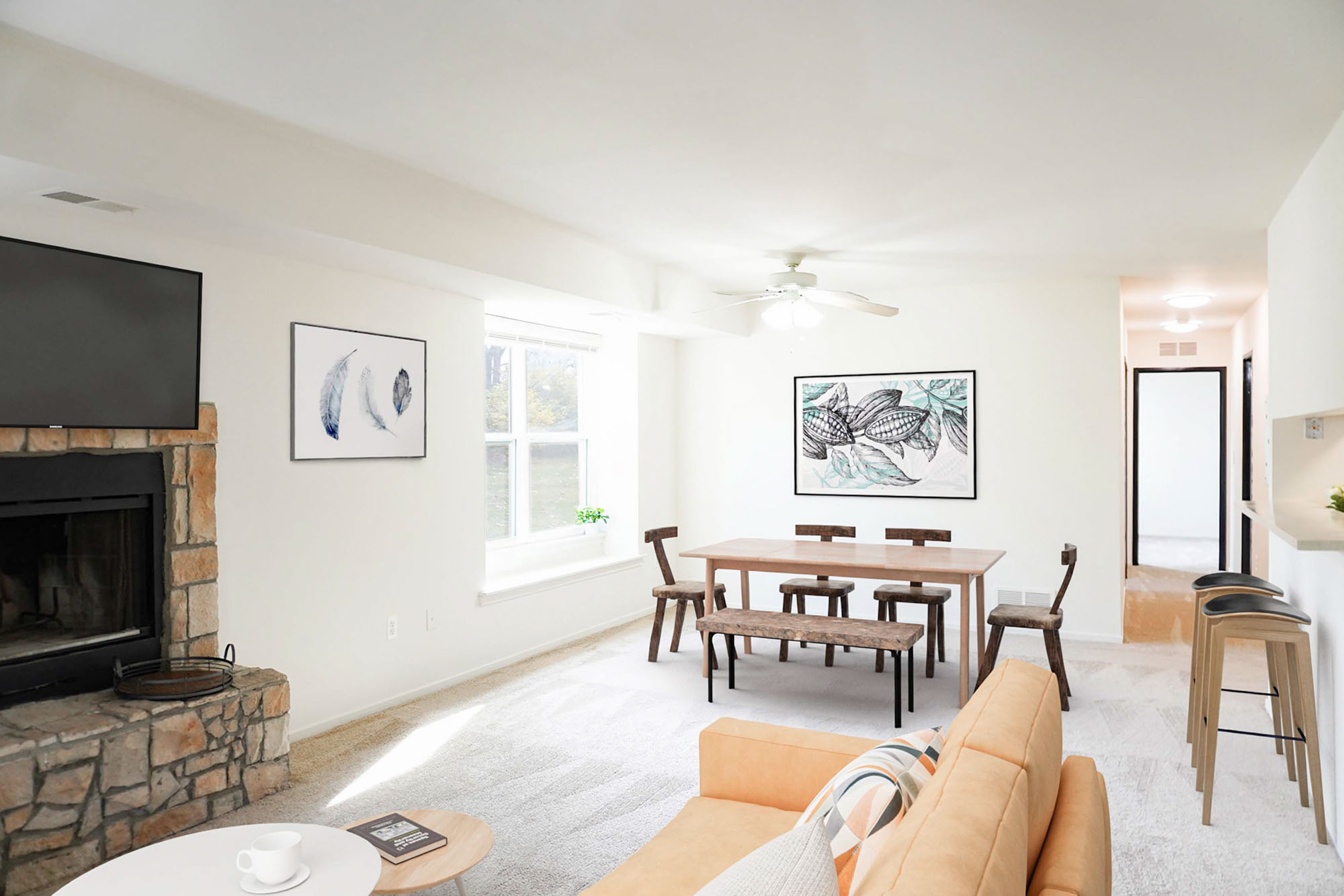 The Claude - 3 Bed 2 Bath - Dining Room