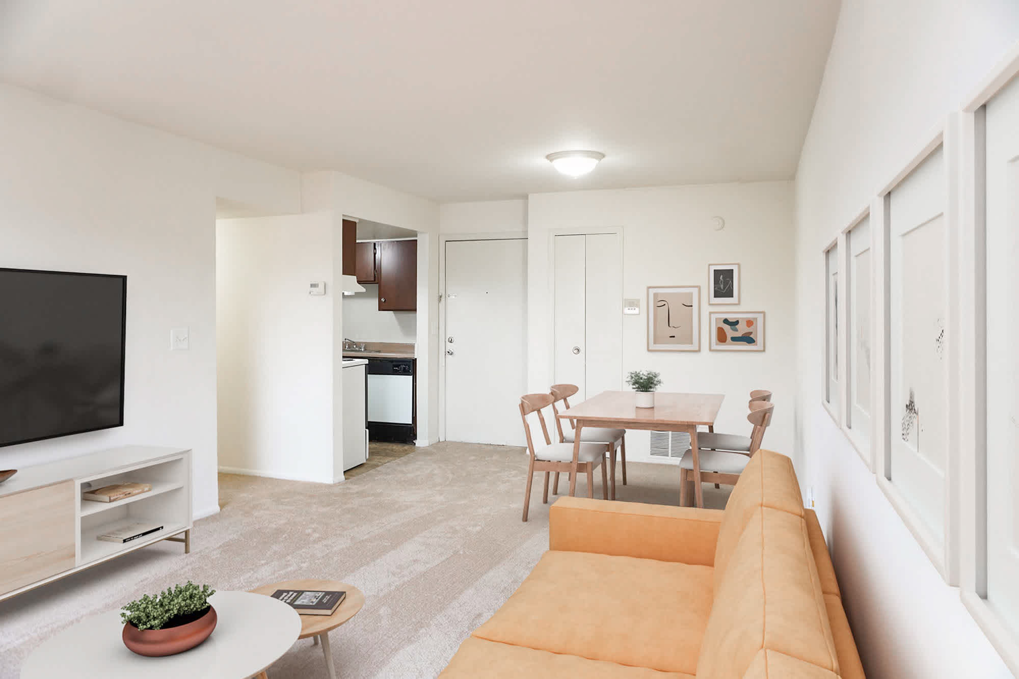 Abbot - 1 Bed 1 Bath - Dining Area
