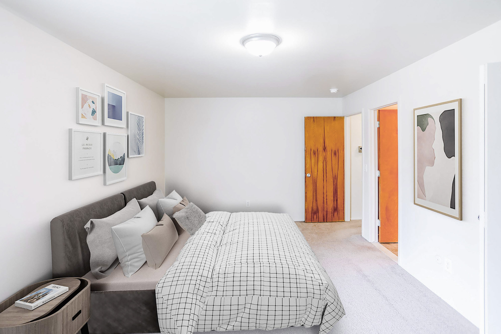 The Detroit - 2 Bed 1.5 Bath - Primary Bedroom