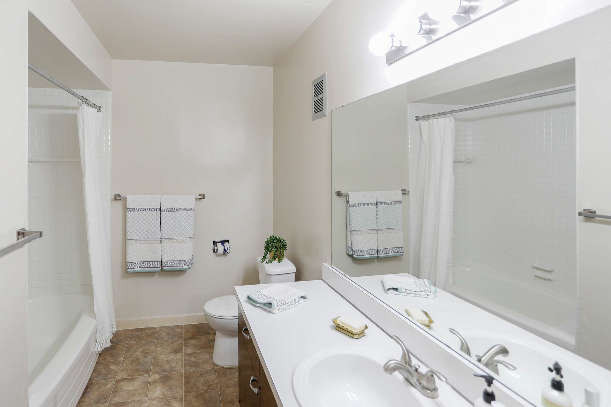 The Cheboygan - 2 Bed 1.5 Bath - Bathroom