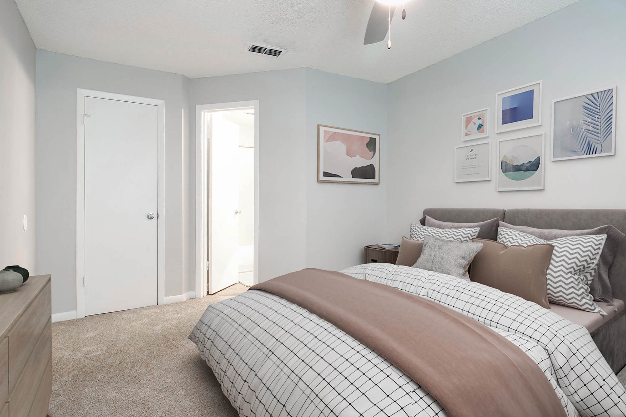 The Hoffner - 2 Bed 2 Bath - Primary Bedroom