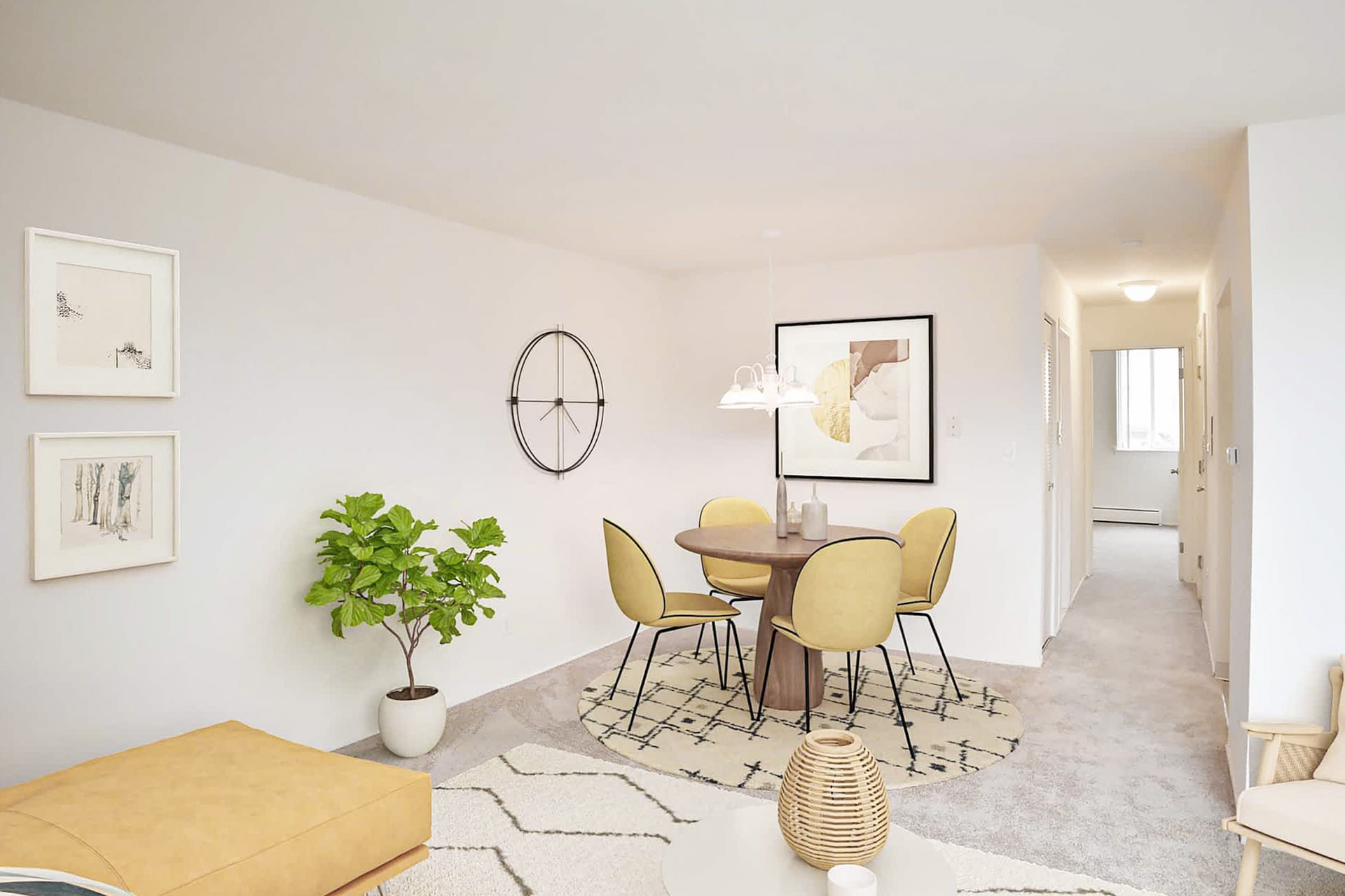 The Broadway - 1 Bed 1 Bath - Dining Room