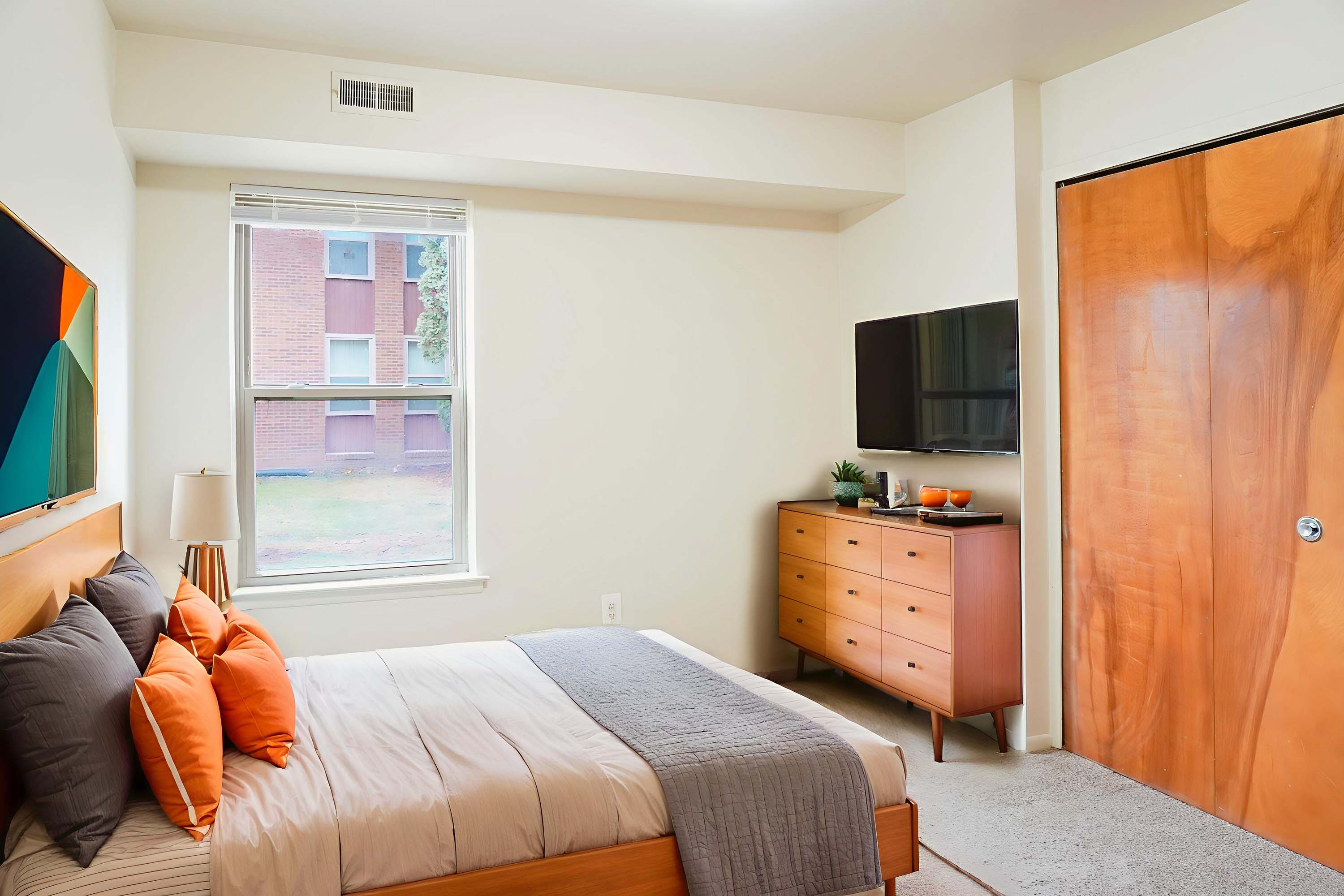 The Au Sable - 2 Bed 1 Bath - Bedroom