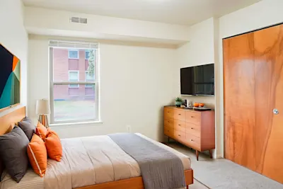 The Au Sable - 2 Bed 1 Bath - Bedroom