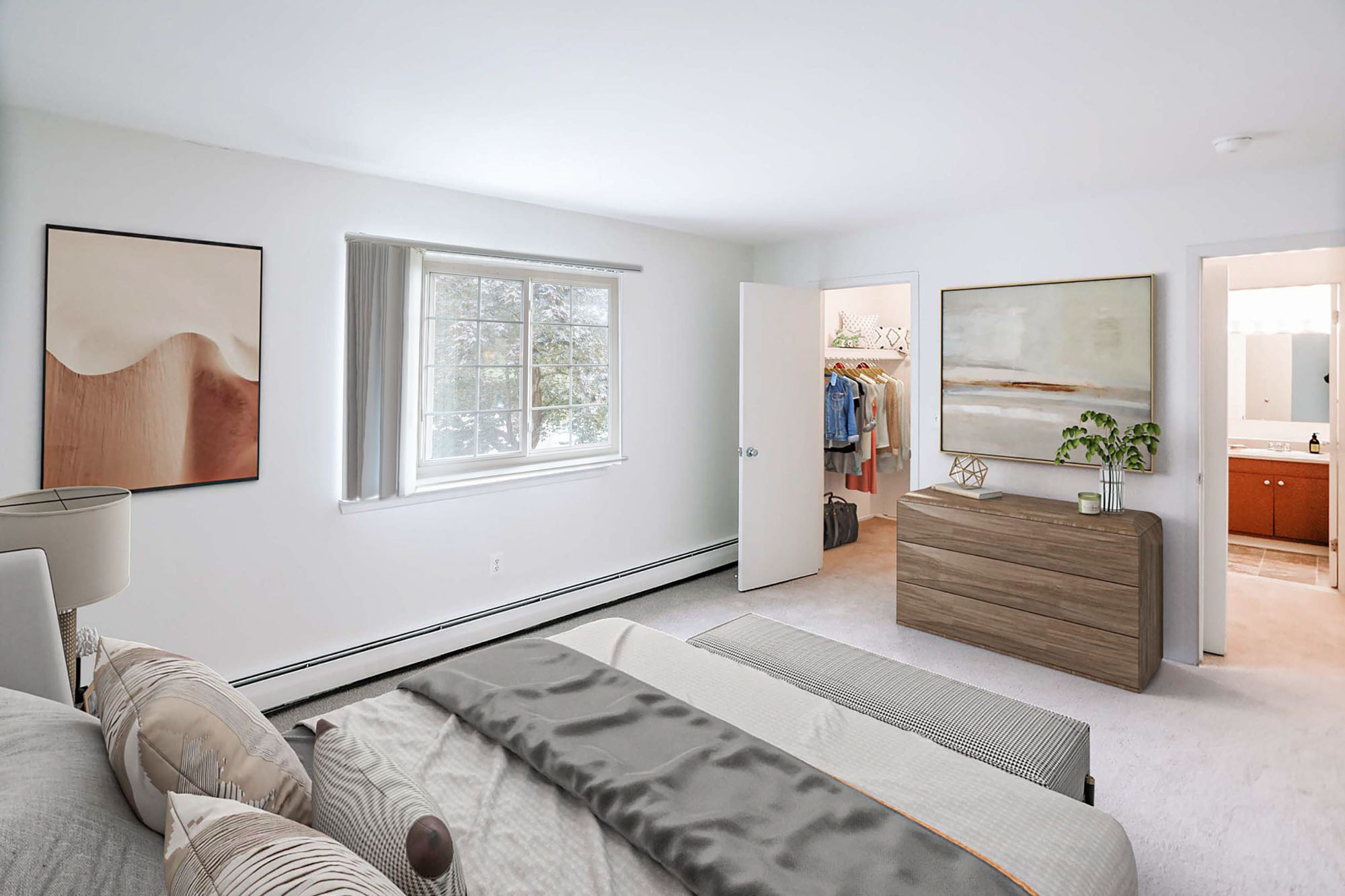 The Cole - 2 Bed 1 Bath - Primary Bedroom