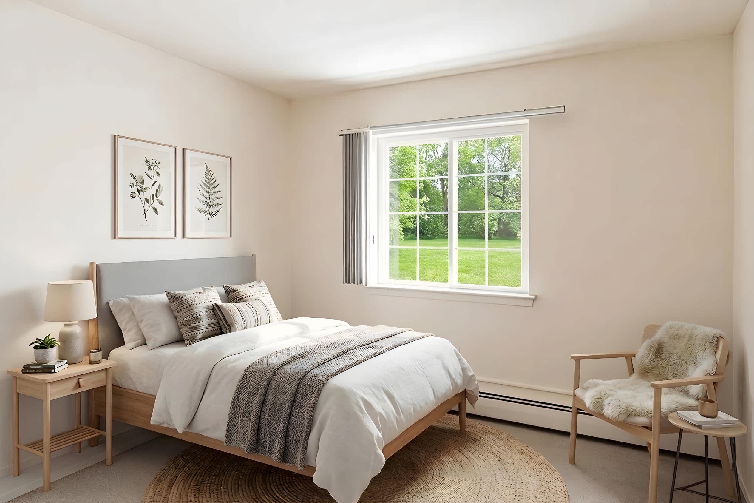 The Cole - 2 Bed 1 Bath - Primary Bedroom
