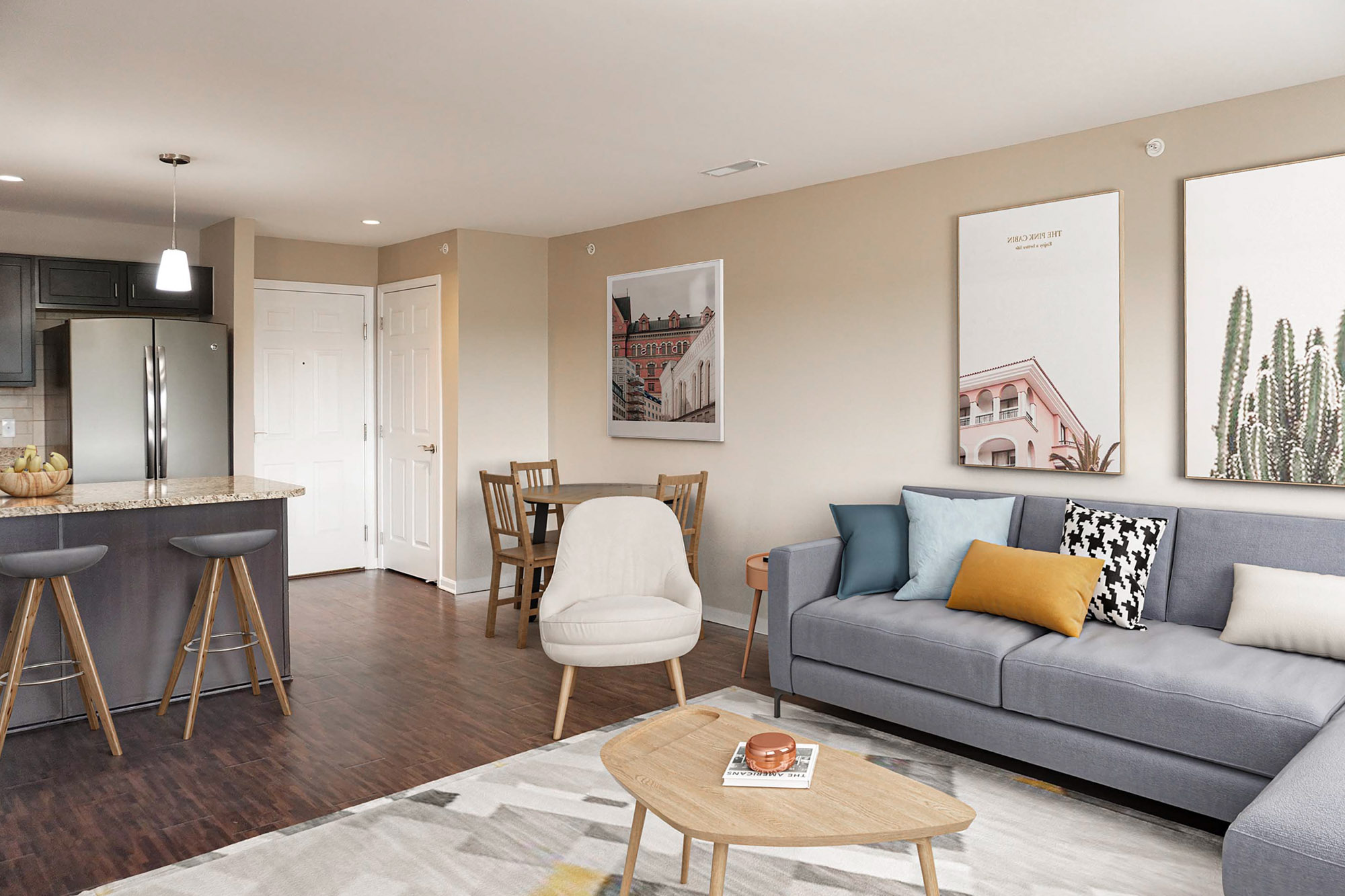 State Street - 1 Bed 1 Bath - Dining Room