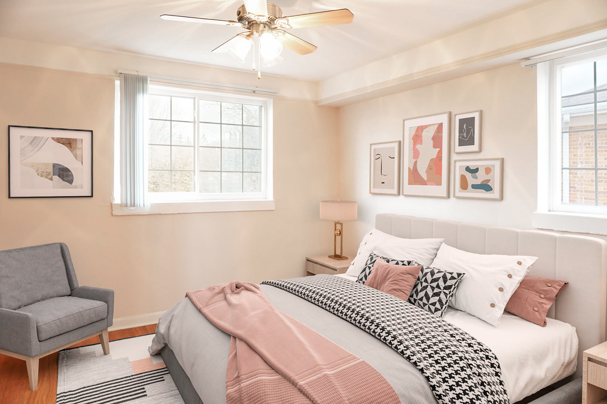 The Chambers - 3 Bed 1 Bath - Bedroom 2