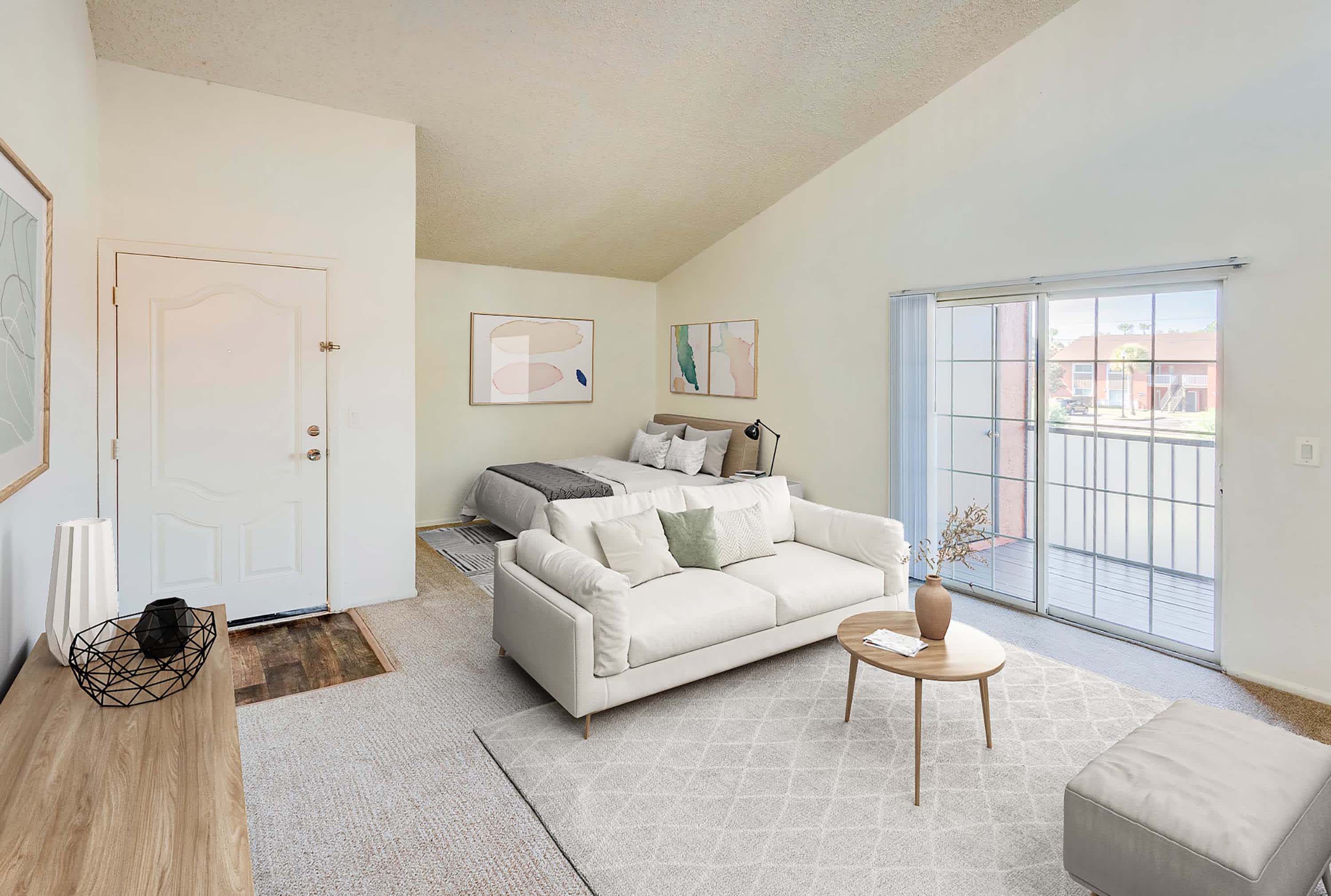 Silver Springs - Studio - Living and Bedroom Area