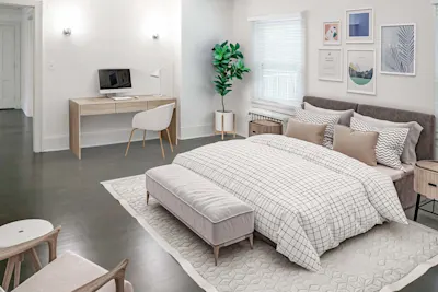 The Earhart #3 - 2 Bed 1 Bath - Primary Bedroom