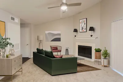 Anna Maria - 1 Bed 1 Bath - Living Room