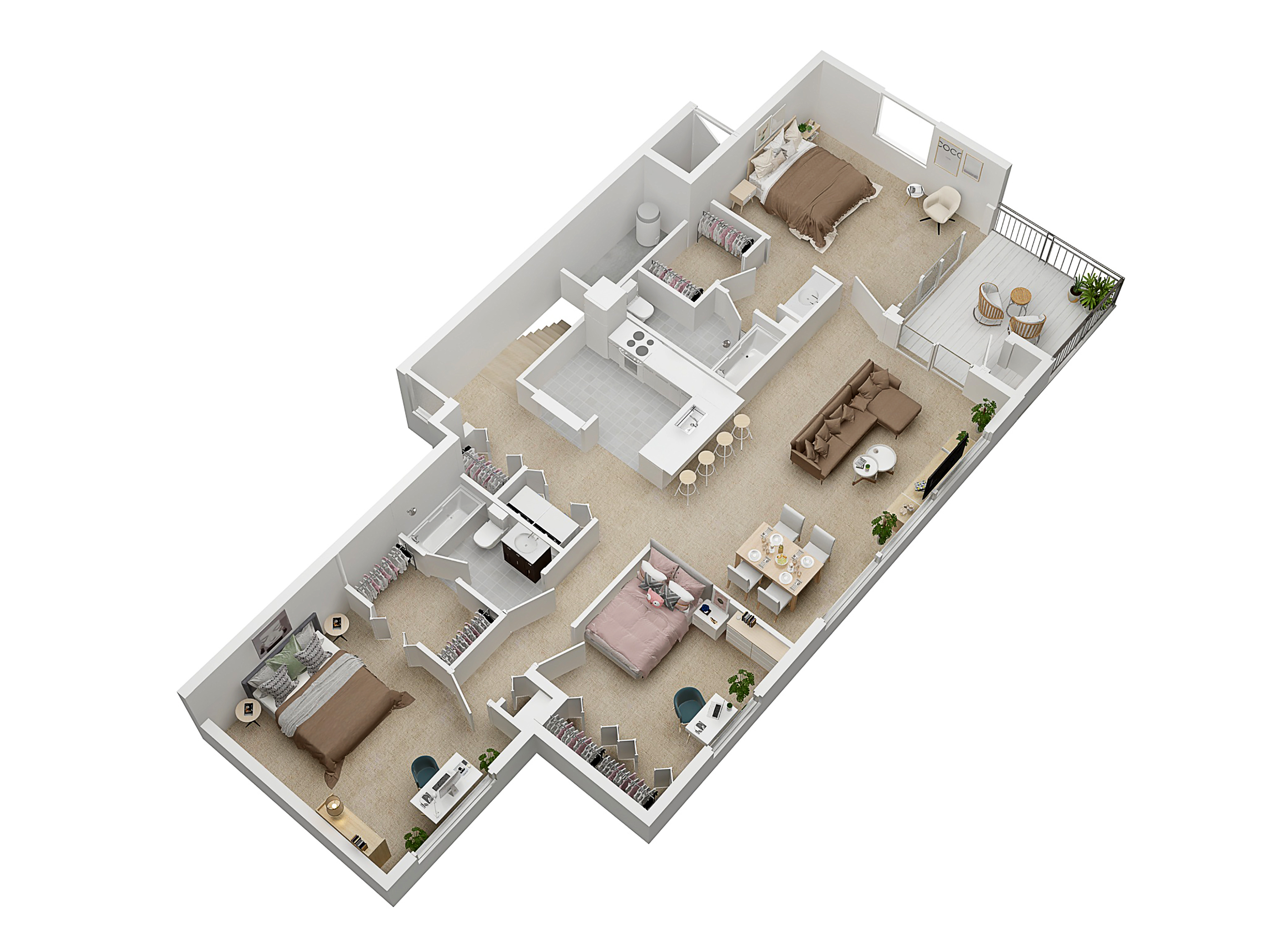 Traver Heights apartments in Ann Arbor, Michigan 1 3 Bedroom Apts