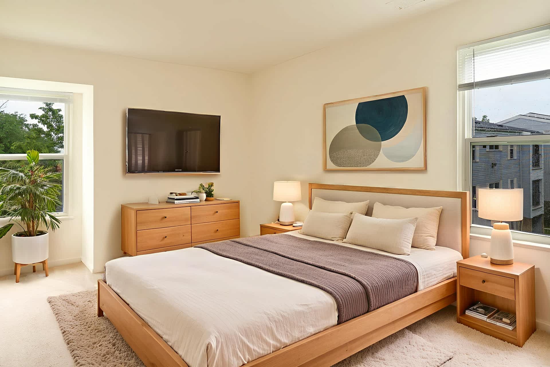 The Gaston & The Grand - 2 Bed 1 Bath - Bedroom