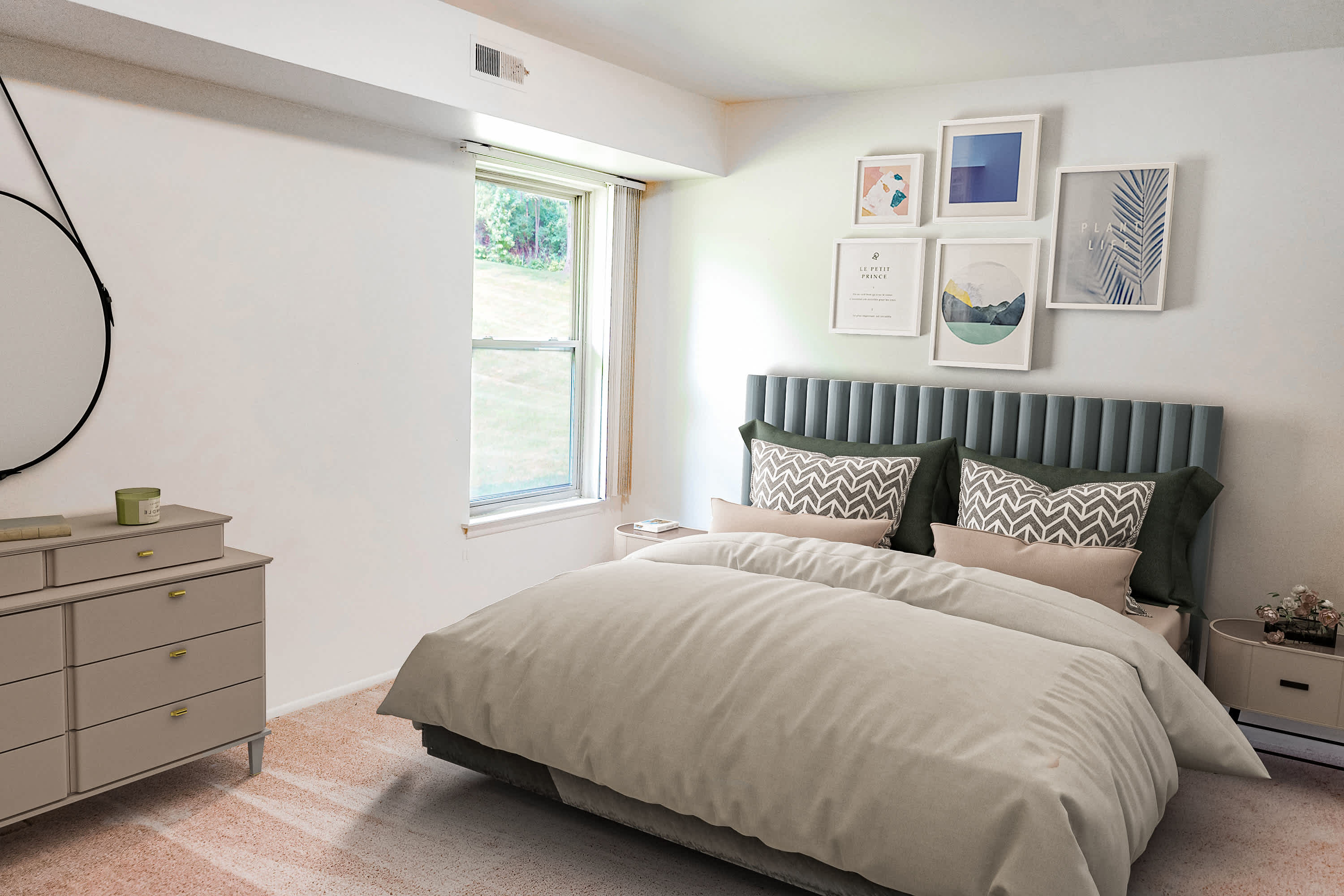 1 Bed 1 Bath - Bedroom