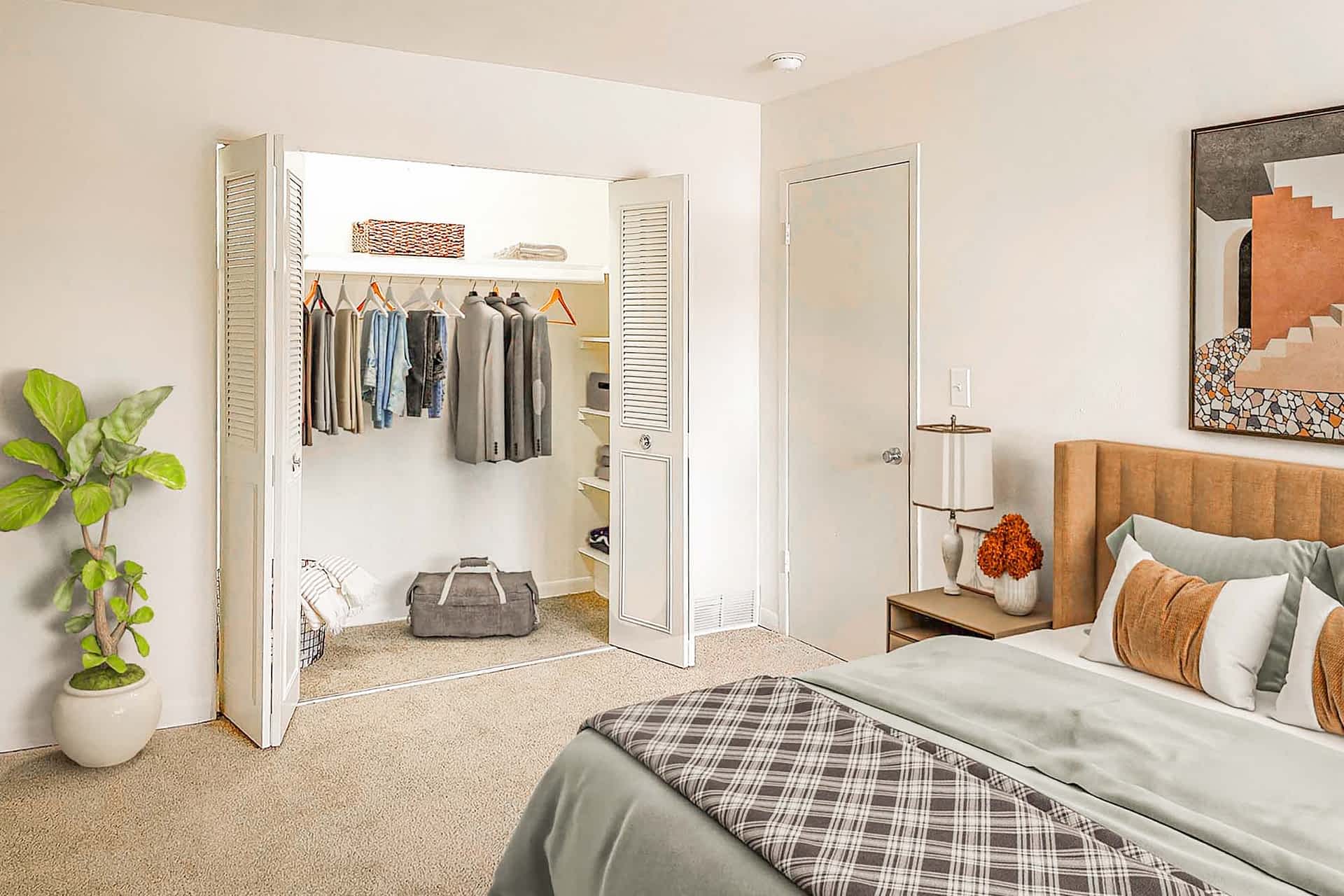 The Cedar - 2 Bed 1 Bath - Bedroom 2