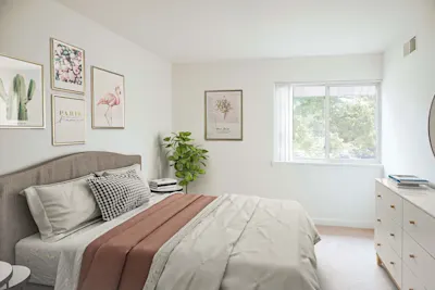 The Basquiat - 2 Bed 1 Bath - Bedroom 2