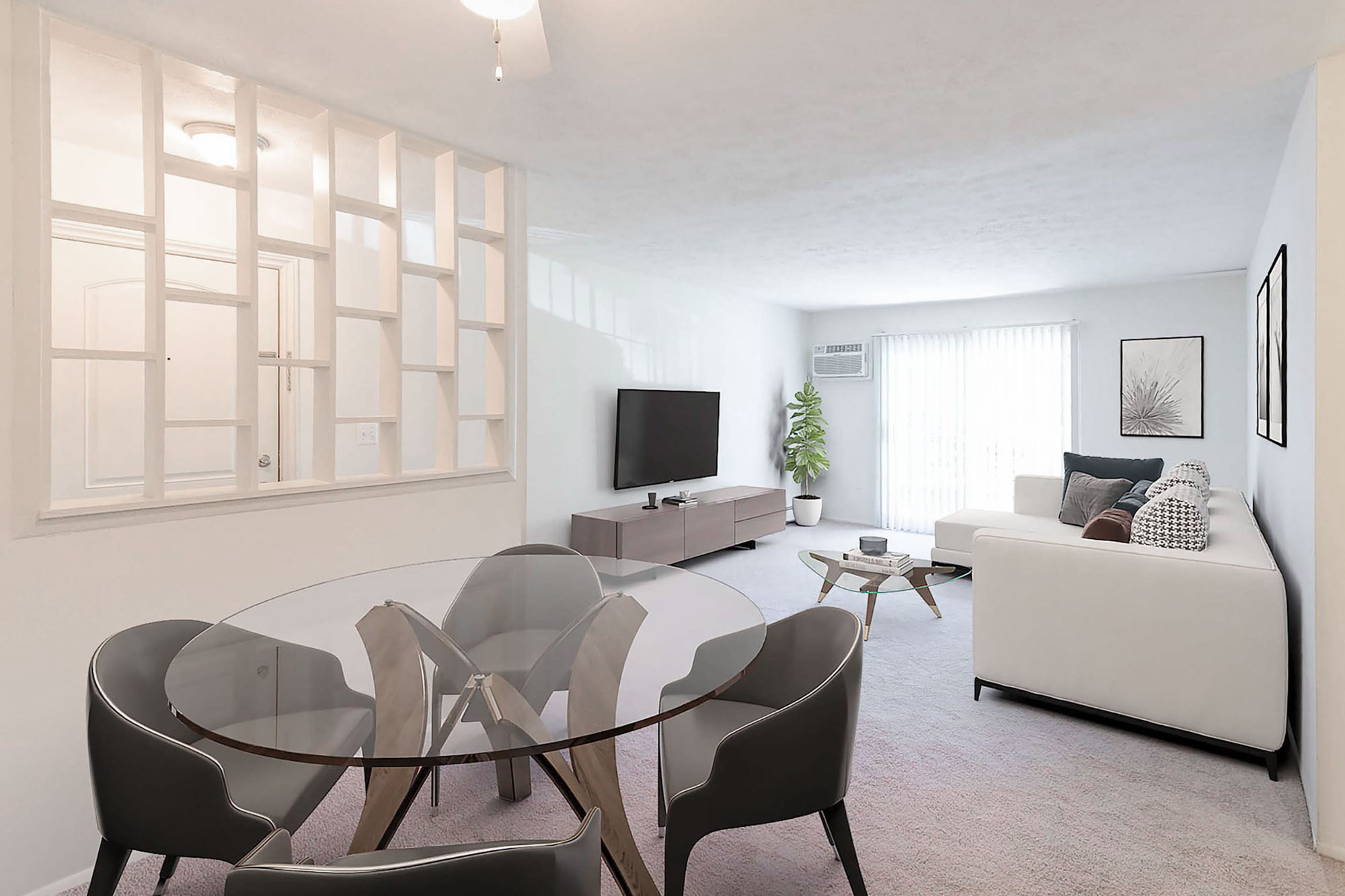 The Carter - 1 Bed 1 Bath - Dining Room