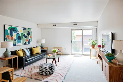 The Au Sable - 2 Bed 1 Bath - Living Room