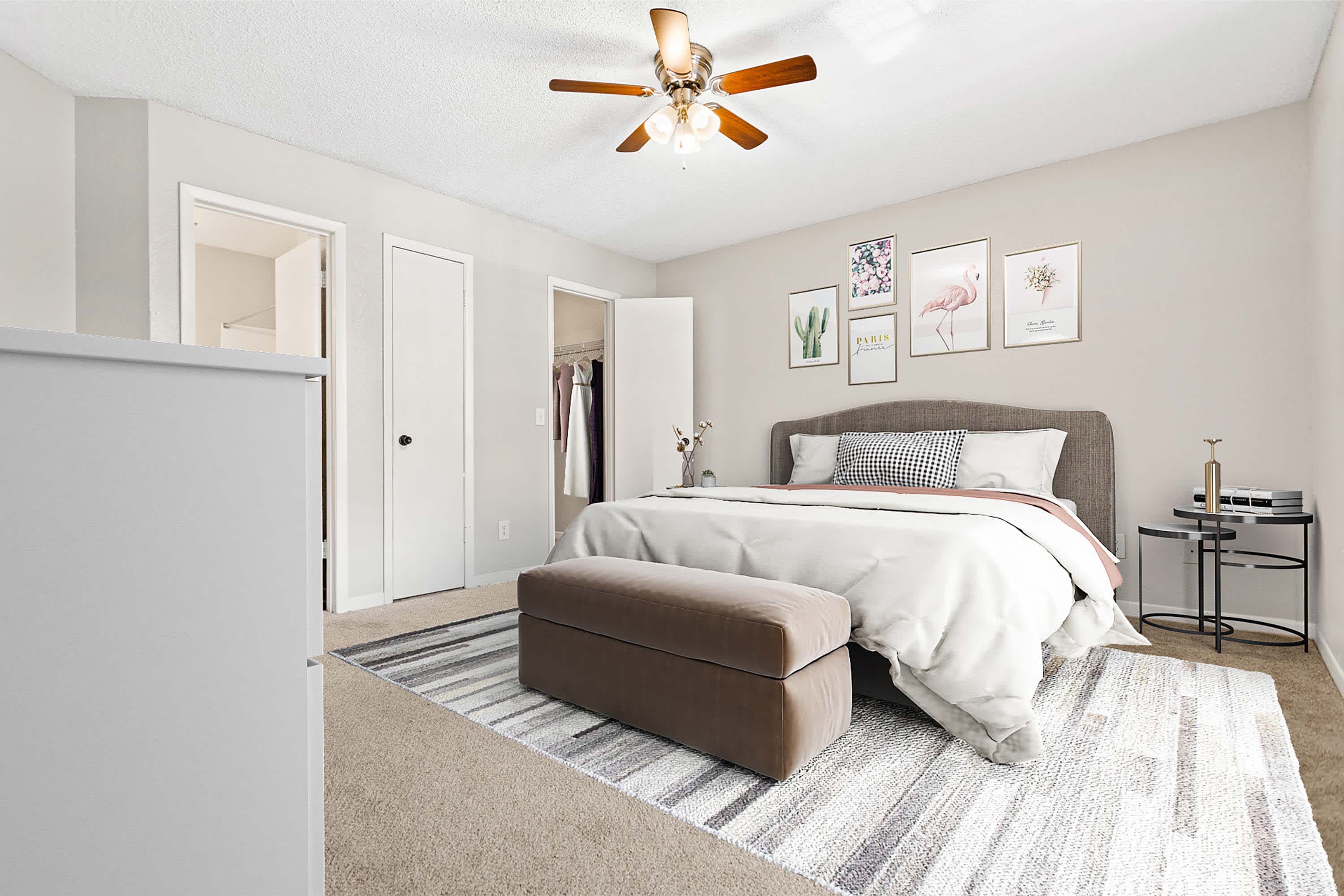 Ambersweet - 2 Bed 2 Bath - Primary Bedroom