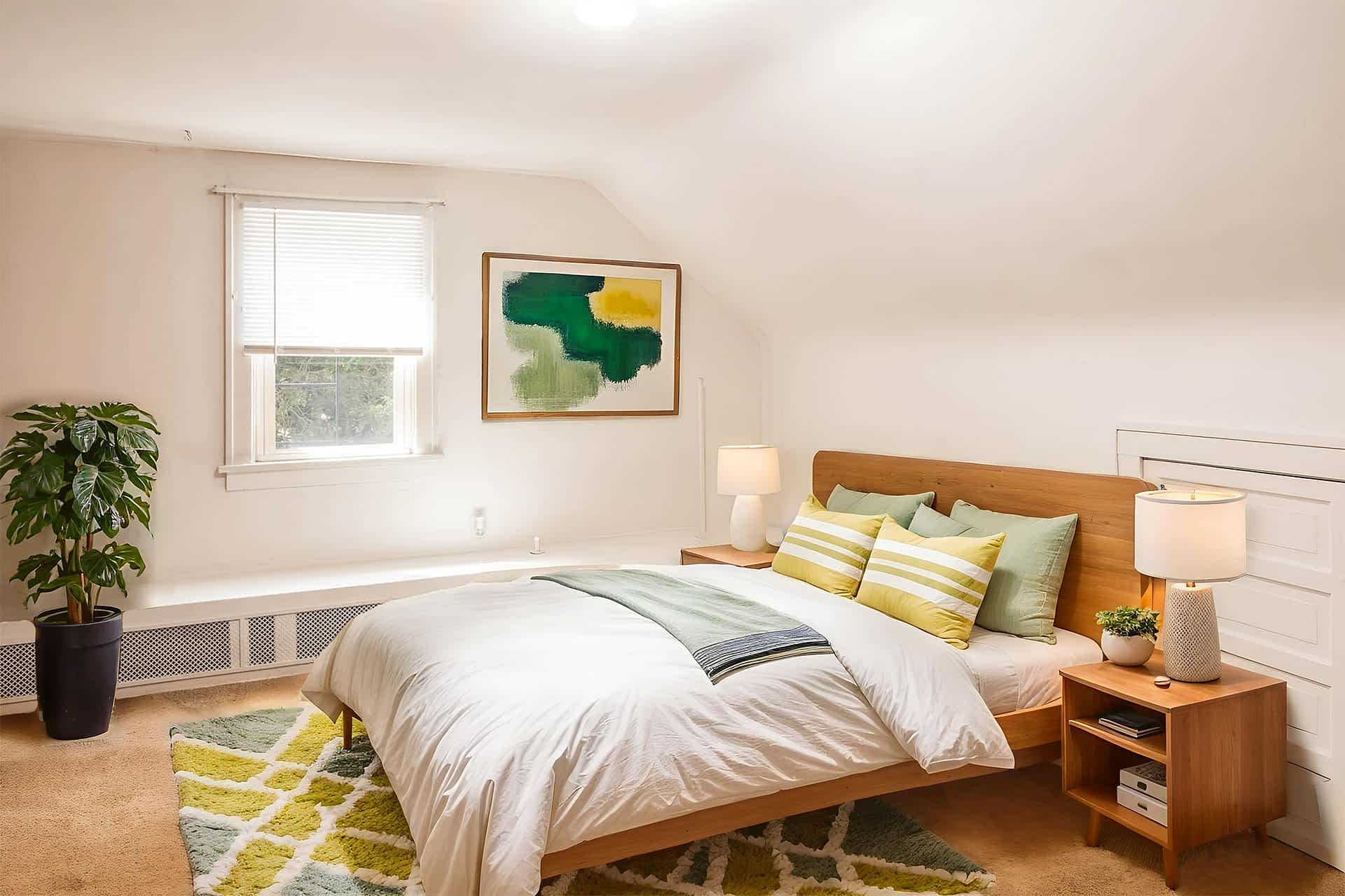 The Jewell - 2 Bed 1 Bath - Bedroom