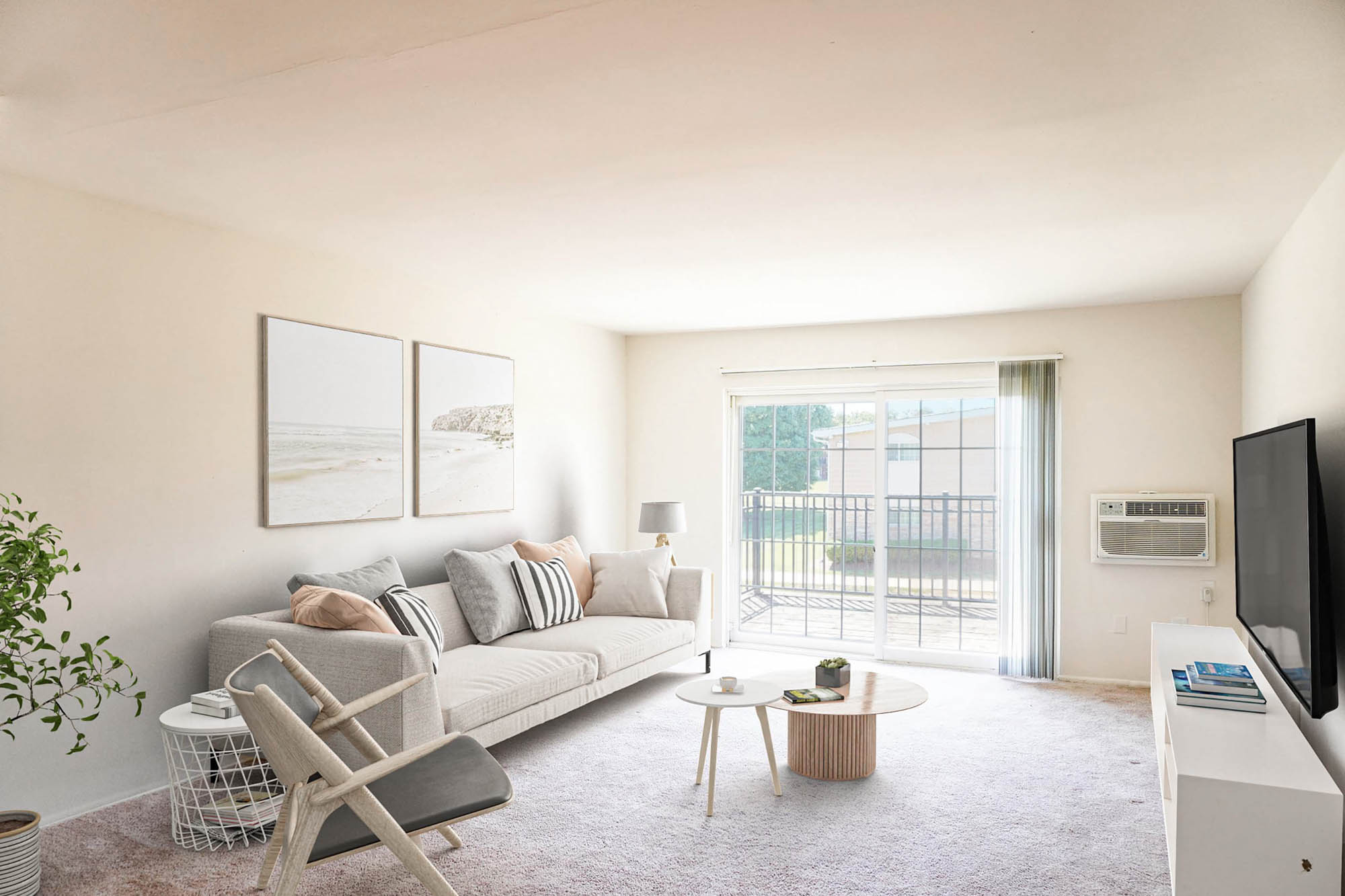 The Brightmoor - 2 Bed 1 Bath - Living Room